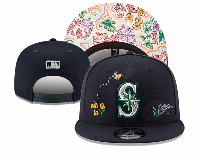 Seattle Mariners Stitched Snapback Hats 008